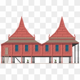 Thumb Image - Thai House Clipart, HD Png Download - house .png