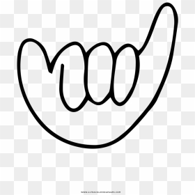 Hang Loose Again Coloring Page, HD Png Download - vhv