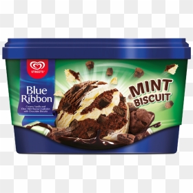Blue Ribbon Mint Biscuit - Mint Biscuit Ice Cream, HD Png Download - cookie crumbs png