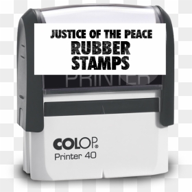 Justice Of The Peace Stamps - Laser Printing, HD Png Download - rubber stamp png