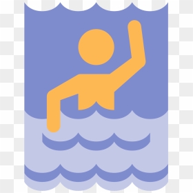 This Icon Is Depicting A Person Swimming - Portable Network Graphics, HD Png Download - person swimming png