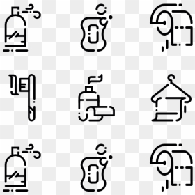 Toilet Rule Icon, HD Png Download - toilet clipart png