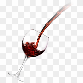 Glass - Чаша Червено Вино Гиф, HD Png Download - pouring wine png