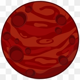 Planets Clipart Planet Mars - Circle, HD Png Download - mars planet png