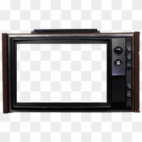 Retro Clipart Tv Set - Old Tv Png Hd, Transparent Png - retro television png