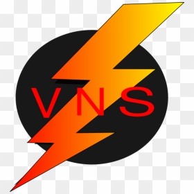 Vns Clip Art At - Emblem, HD Png Download - orange lightning png