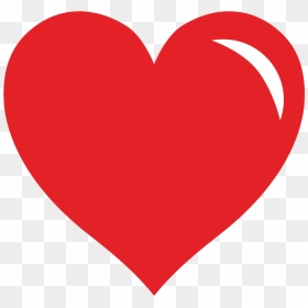 Red Heart Free Vector Clipart , Png Download - Love Heart, Transparent Png - corazon vector png