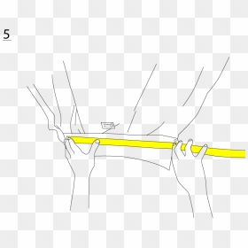 Líneas Gruesas Y Finas, Azules - Longbow, HD Png Download - lineas azules png