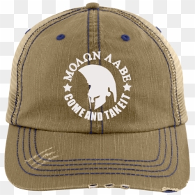 Baseball Cap, HD Png Download - molon labe png