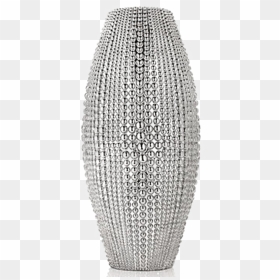 Modern Vase Transparent Background Png - Modern Silver Floor Vase, Png Download - modern sculpture png
