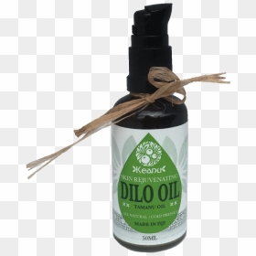 100% Pure Dilo Oil - Glass Bottle, HD Png Download - fiji bottle png
