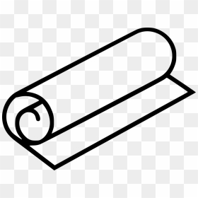 Paper Roll - Roll Of Paper Drawing, HD Png Download - roll png