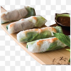 Prawn & Pork Fresh Spring Roll - Fresh Spring Rolls Png, Transparent Png - roll png