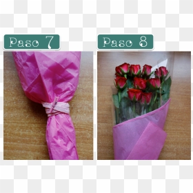 Decorar Ramo Flores Rosas - Arreglar Un Ramo De Rosas, HD Png Download - ramo de flores png