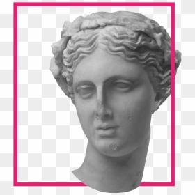 Statue Head - Bust, HD Png Download - statue head png