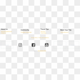 Youtube, HD Png Download - footer png