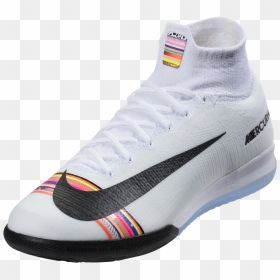 Cristiano Ronaldo Indoor Soccer Shoes, HD Png Download - lineas azules png