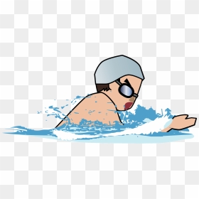 Illustration, HD Png Download - person swimming png