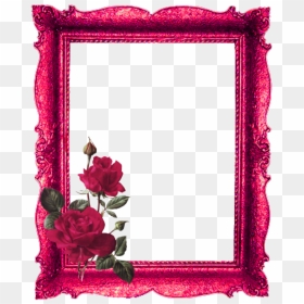 Mq Red Roses Frame Frames Border Borders - Roses Frames And Borders, HD Png Download - red rose border png