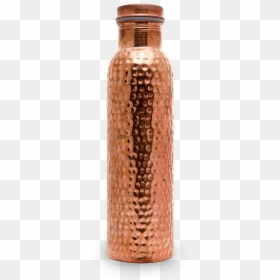Copper Water Bottles Transparent, HD Png Download - fiji bottle png