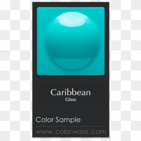 Caribbean Gloss - Graphic Design, HD Png Download - paint swatch png