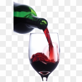 Wine Poured Into Glass, HD Png Download - pouring wine png
