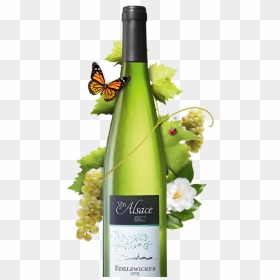 Vin Blanc Alsace Edelzwicker, HD Png Download - wine grapes png