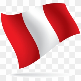 Bandera De Peru Png - Bandera Del Peru Animada Png, Transparent Png - banderas png
