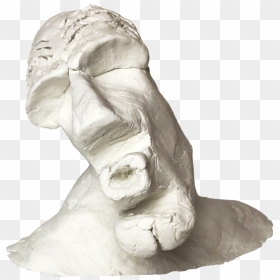 Ancient Head 04- Front - Statue, HD Png Download - statue head png