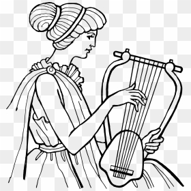 Lyre Clip Arts - Lyra Instrument, HD Png Download - lyre png