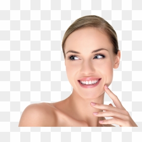 Stock Photo Portrait Of Beautiful Woman On White Background - Woman Face Png, Transparent Png - beautiful woman png