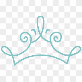 Queen Crown Clipart Black And White, HD Png Download - blue crown png