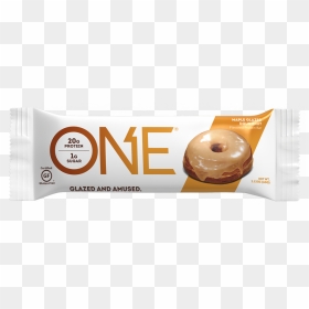 Maple Glazed Doughnut Bar - One Cinnamon Roll Protein Bar, HD Png Download - glazed donut png