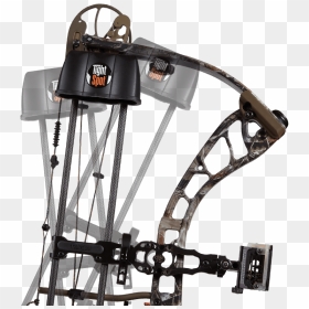 Tight Spot Arrow Quiver Mounted On Compound Bow - Tight Spot 5 Arrow Quiver Black, HD Png Download - quiver png