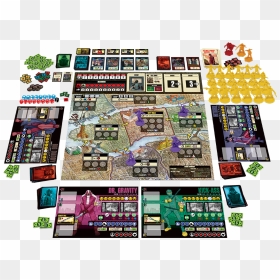 The Boardgame Game Pieces - Kick Ass Board Game, HD Png Download - game pieces png