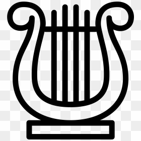 The Meaning And Symbolism Of The Word Lyre Clip Art - Cartoon Lyre, HD Png Download - lyre png