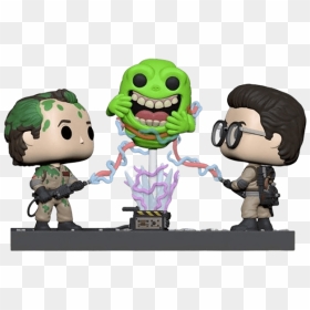 Slimer Ghostbusters Funko Pop, HD Png Download - buzz lightyear flying png