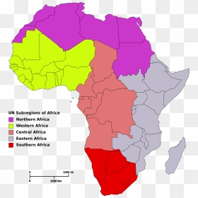 Cape Region Of Africa, HD Png Download - map of africa png