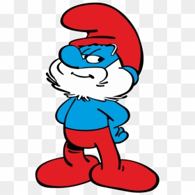 Papa Smurf, HD Png Download - smurf hat png