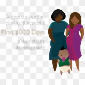 Transparent Mother And Child Png - Illustration, Png Download - mother and child png