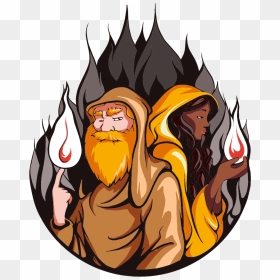 Cartoon, HD Png Download - black fire png