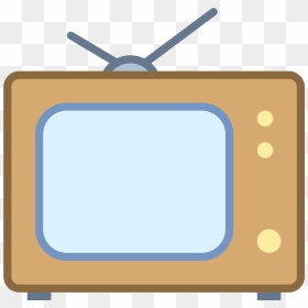 Icon Old Television Png, Transparent Png - retro television png