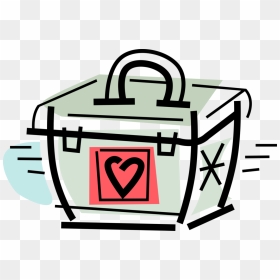 Vector Illustration Of Medical Organ Transplant Container - Medical Donation Free Png, Transparent Png - heart organ png