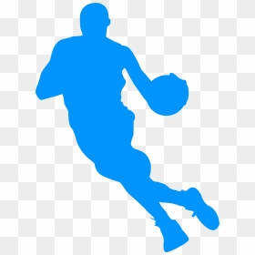 Basketball Player Drawing Silhouette Clip Art - Basketball Player Png Clipart, Transparent Png - basketball clip art png