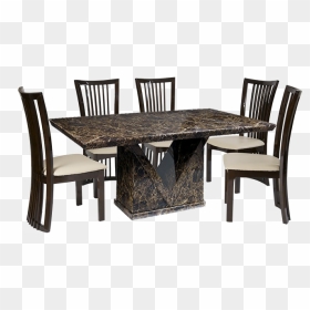 Dining Set Transparent Background - 4 Chair Dining Table Designs, HD Png Download - kitchen table png
