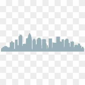 Charlotte Skyline Png - Charlotte Nc Skyline Outline, Transparent Png - charlotte skyline silhouette png