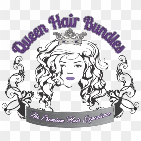 Transparent Hair Bundles Png - Label Queen Of Hair, Png Download - hair bundles png