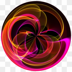 Created With Flame Panter And A Gimp Script ""darlas - Graphic Design, HD Png Download - flame circle png