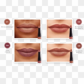 Bourjois Rouge Fabuleux Swatches, HD Png Download - lipstick smudge png