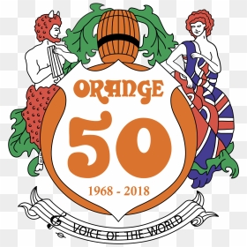 Orange Amp Logo Sticker, HD Png Download - 50th png